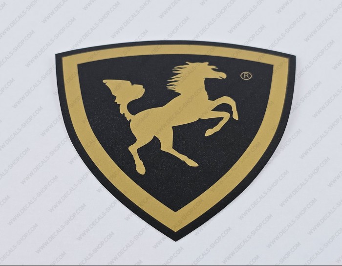 Century Boat Emblem Logo Gold Decals